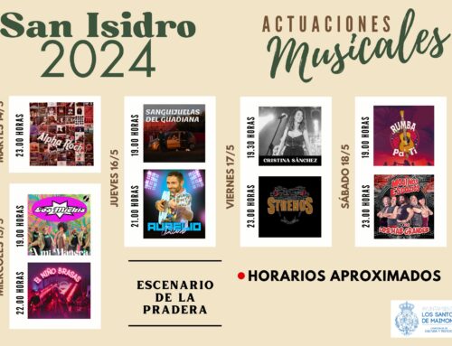 ACTUACIONES MUSICALES DE SAN ISIDRO 2024
