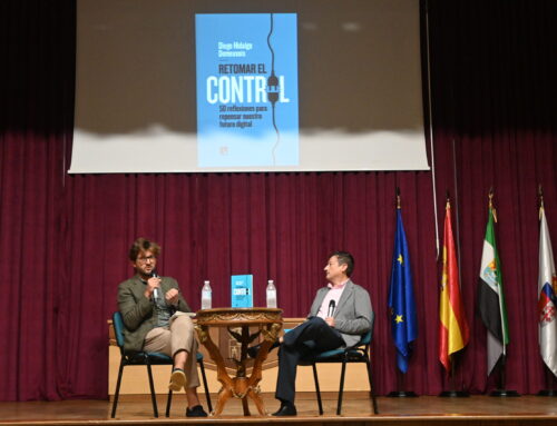 DIEGO HIDALGO DEMEUSOIS HA PRESENTADO EN LOS SANTOS DE MAIMONA SU SEGUNDO LIBRO: ‘RETOMAR EL CONTROL’